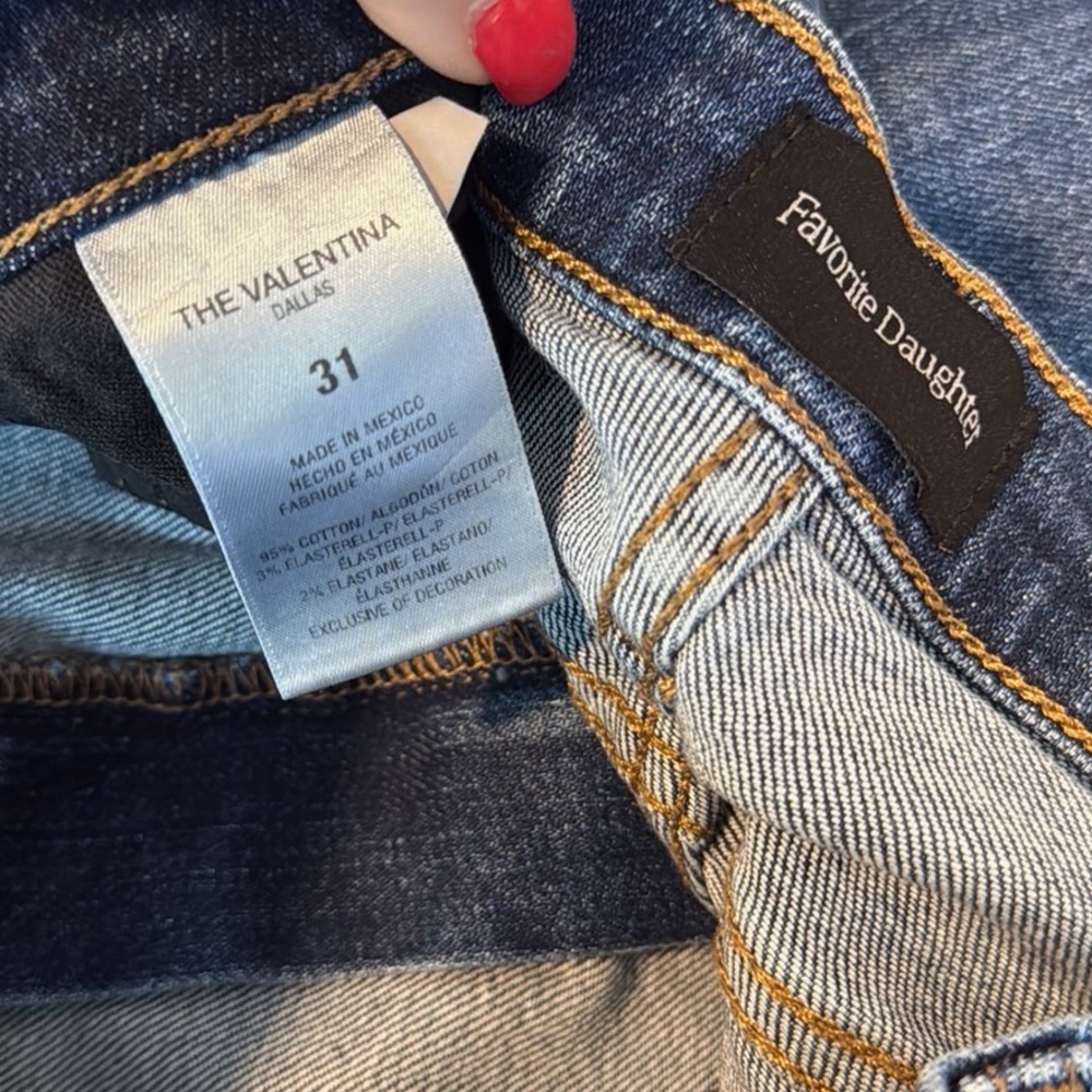 Favorite Daughter The Valentina Tower Super High Rise Jeans 31 in Dallas - Picture 4 of 6